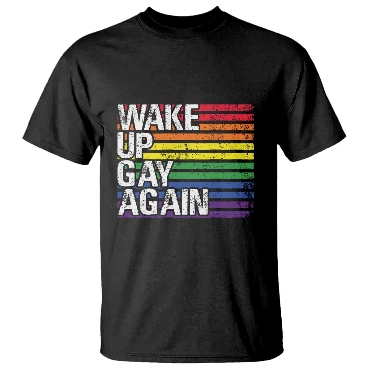 funny-lgbt-pride-t-shirt-wake-up-gay-again