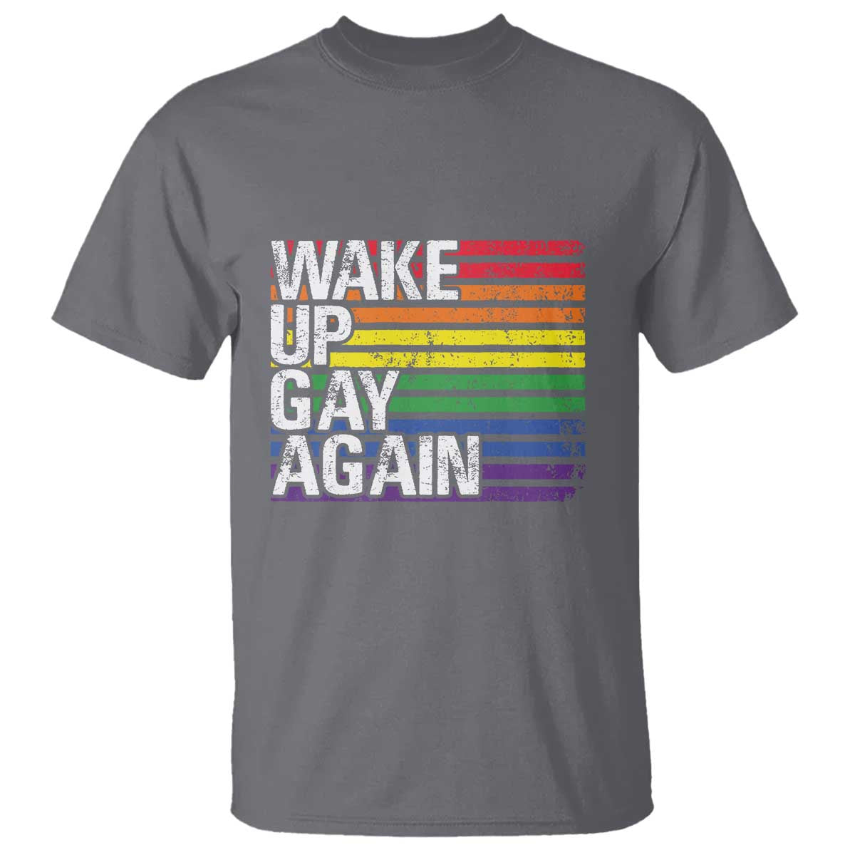 funny-lgbt-pride-t-shirt-wake-up-gay-again