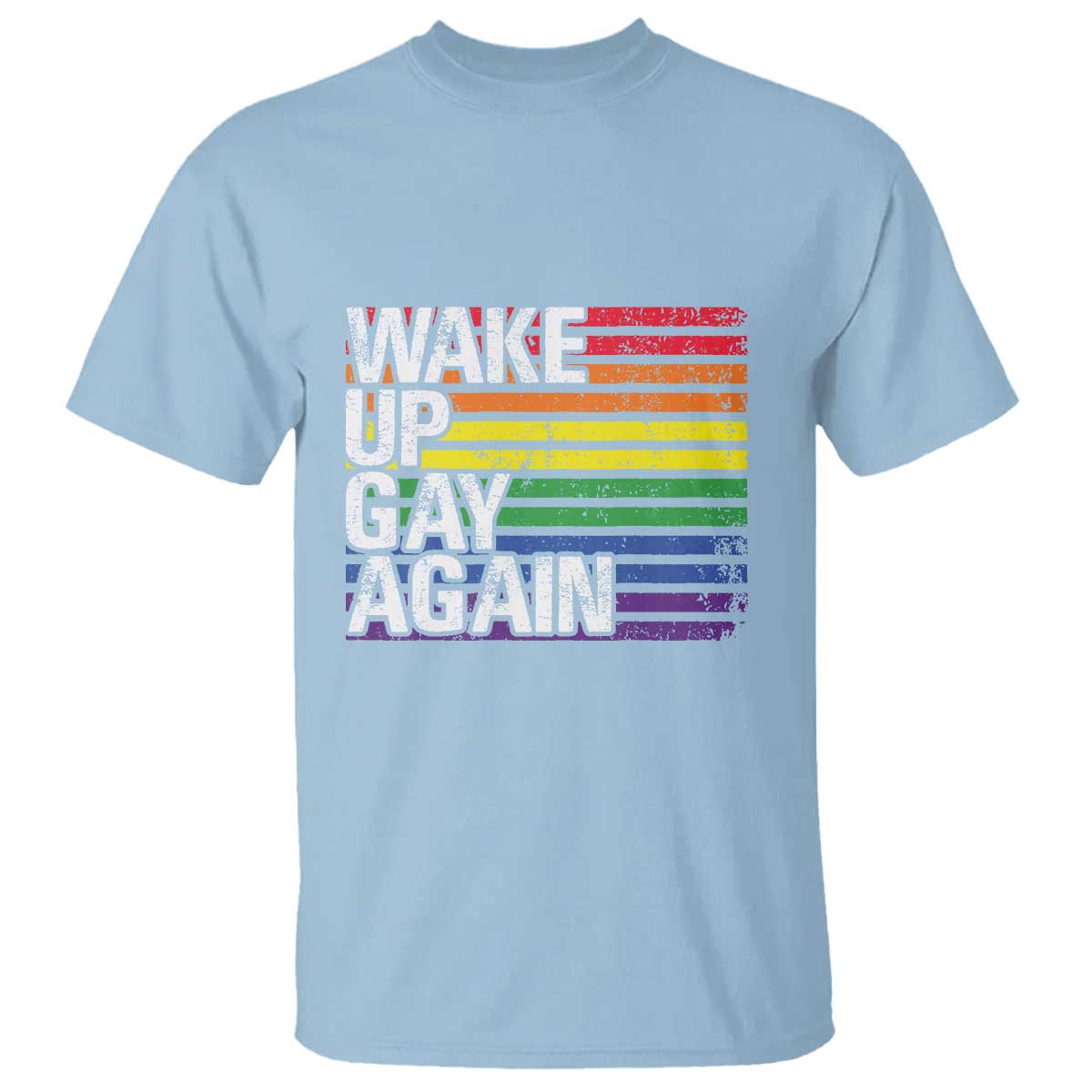 funny-lgbt-pride-t-shirt-wake-up-gay-again