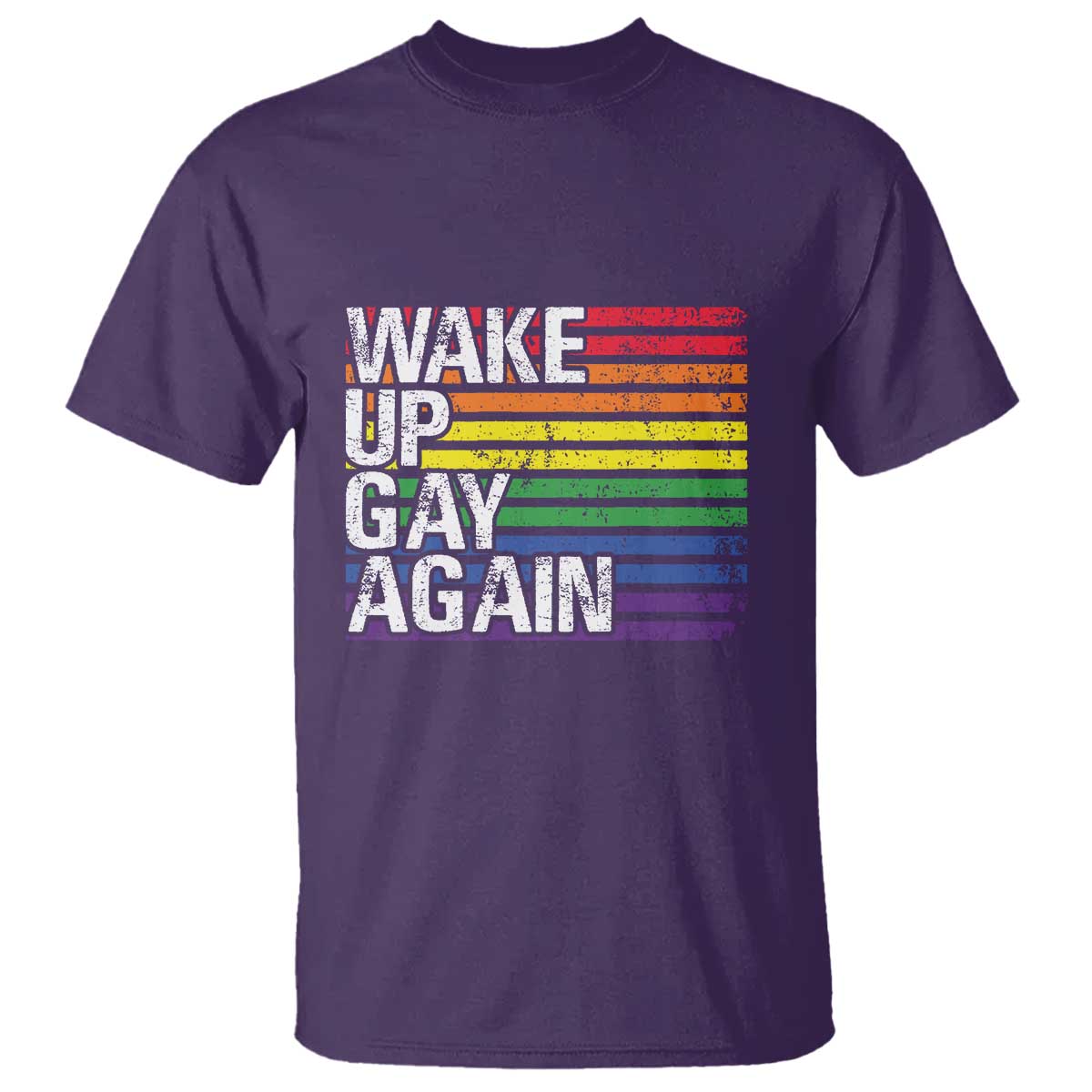 funny-lgbt-pride-t-shirt-wake-up-gay-again