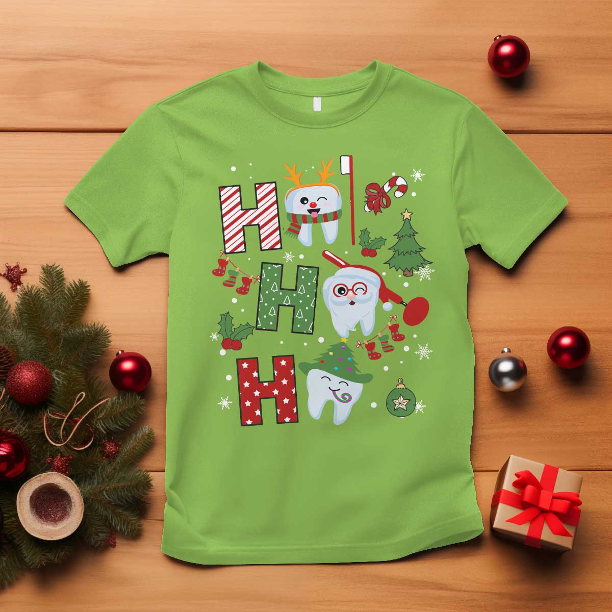 dentist-christmas-ho-ho-ho-funny-tooth-dental-t-shirt