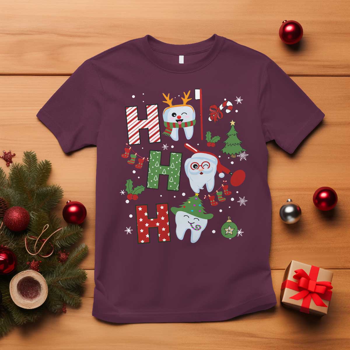 dentist-christmas-ho-ho-ho-funny-tooth-dental-t-shirt