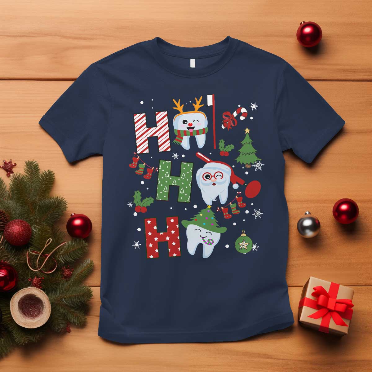dentist-christmas-ho-ho-ho-funny-tooth-dental-t-shirt