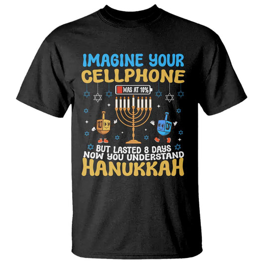 funny-hanukkah-t-shirt-imagine-cellphone-was-at-10-percent