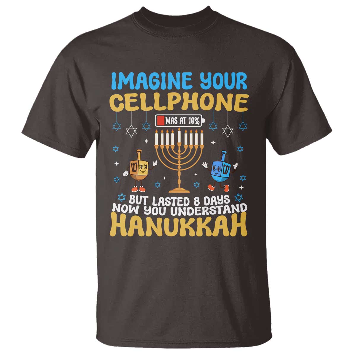 funny-hanukkah-t-shirt-imagine-cellphone-was-at-10-percent