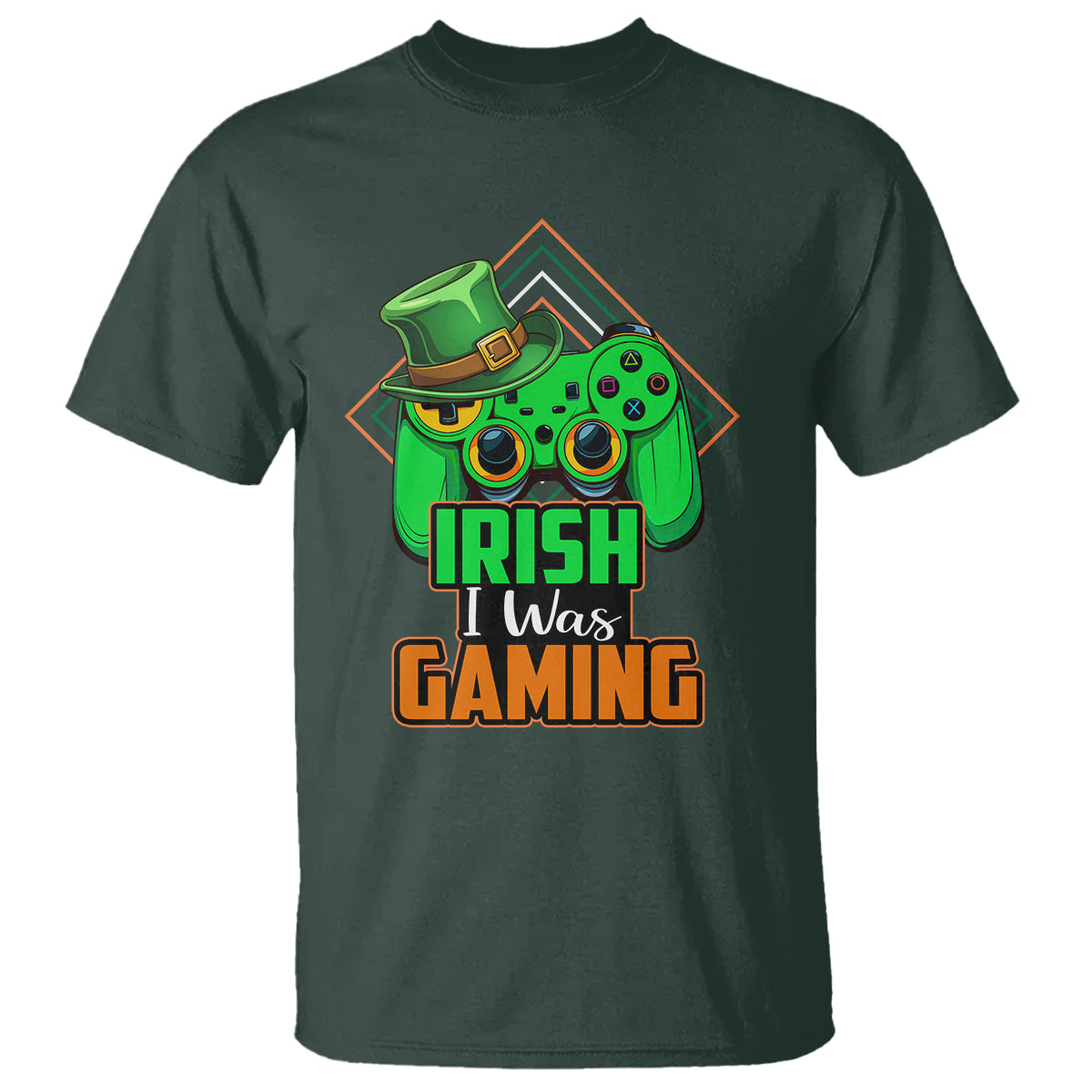 st-patricks-day-t-shirt-irish-i-was-gaming-funny-lucky-shamrocks-gamer