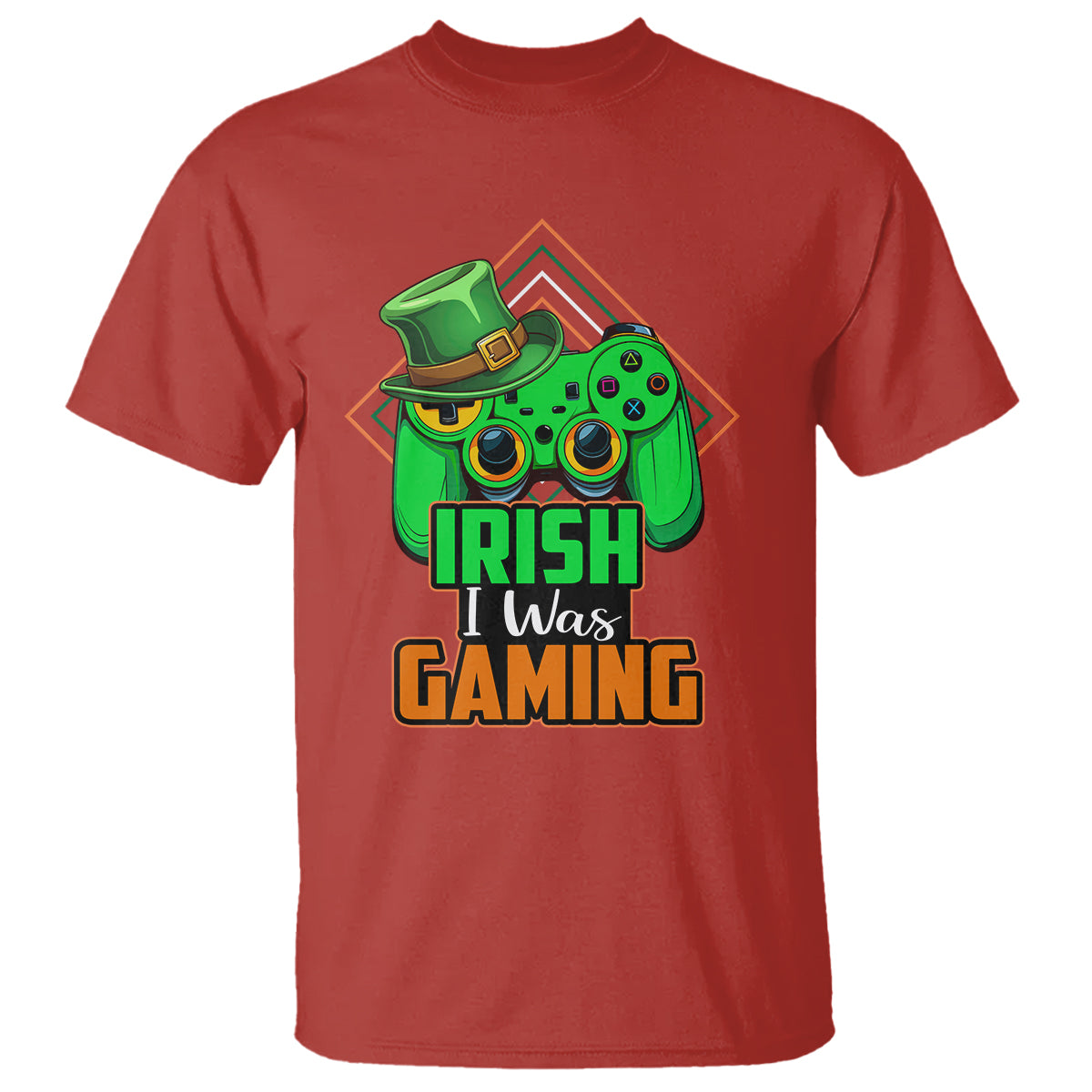 st-patricks-day-t-shirt-irish-i-was-gaming-funny-lucky-shamrocks-gamer
