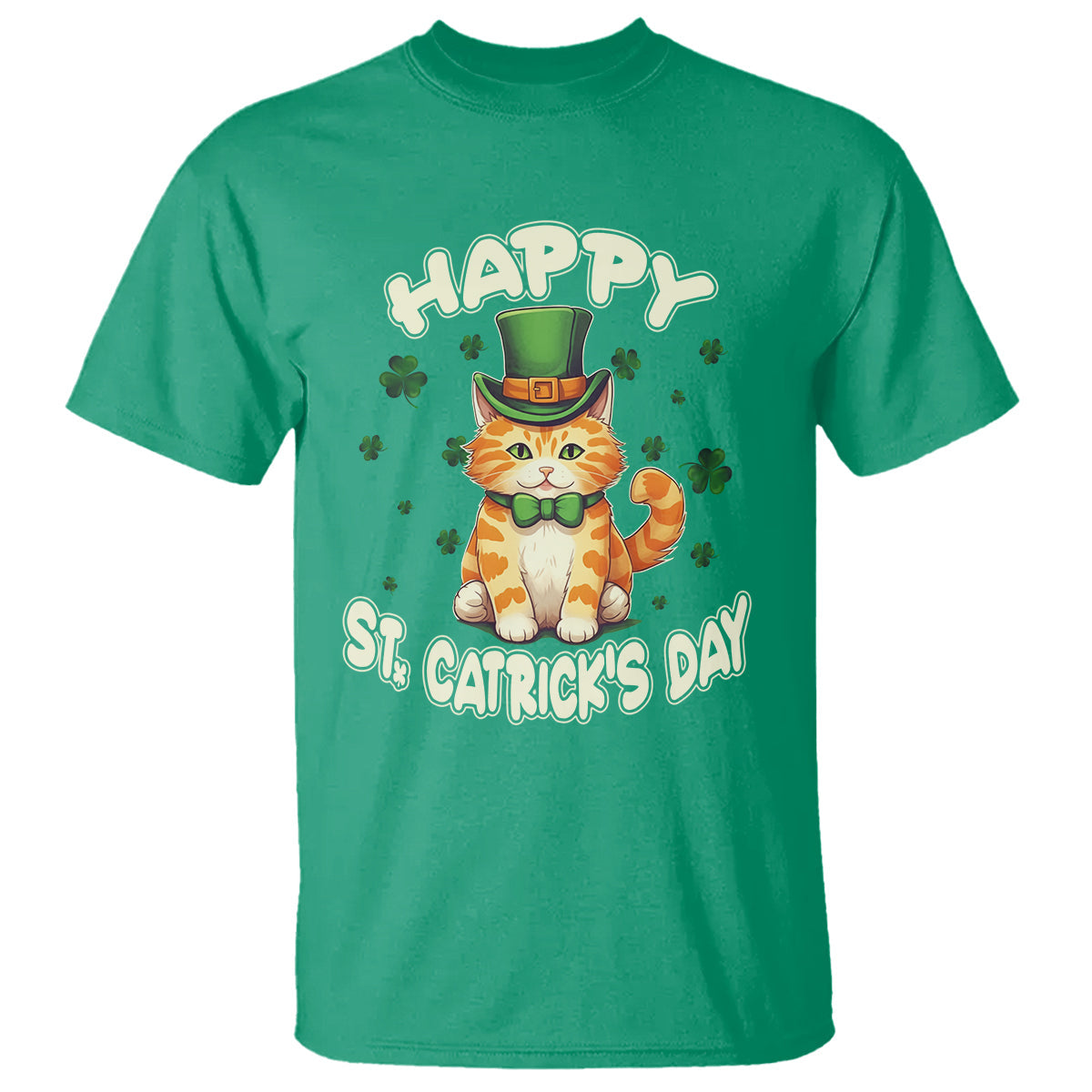 happy-stcatricks-patricks-day-lucky-cat-shamrock-t-shirt