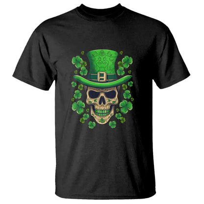 st-patricks-day-t-shirt-irish-sugar-skull-lucky-hat-shamrocks
