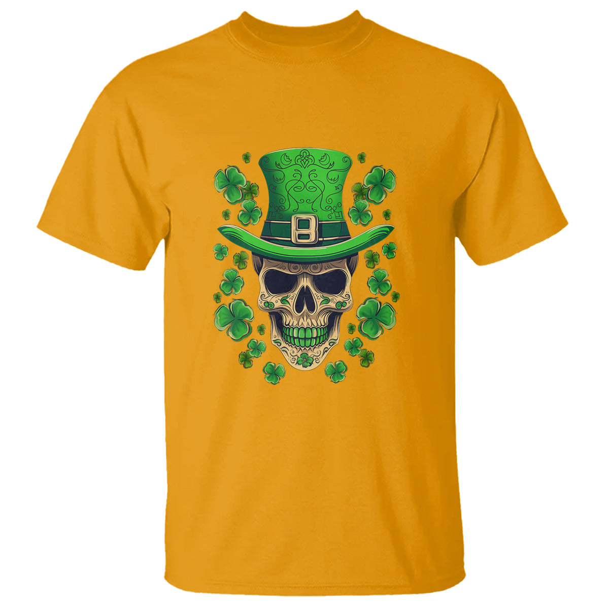 st-patricks-day-t-shirt-irish-sugar-skull-lucky-hat-shamrocks