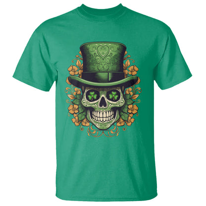 st-patricks-day-t-shirt-irish-sugar-skull-lucky-hat-shamrocks-1