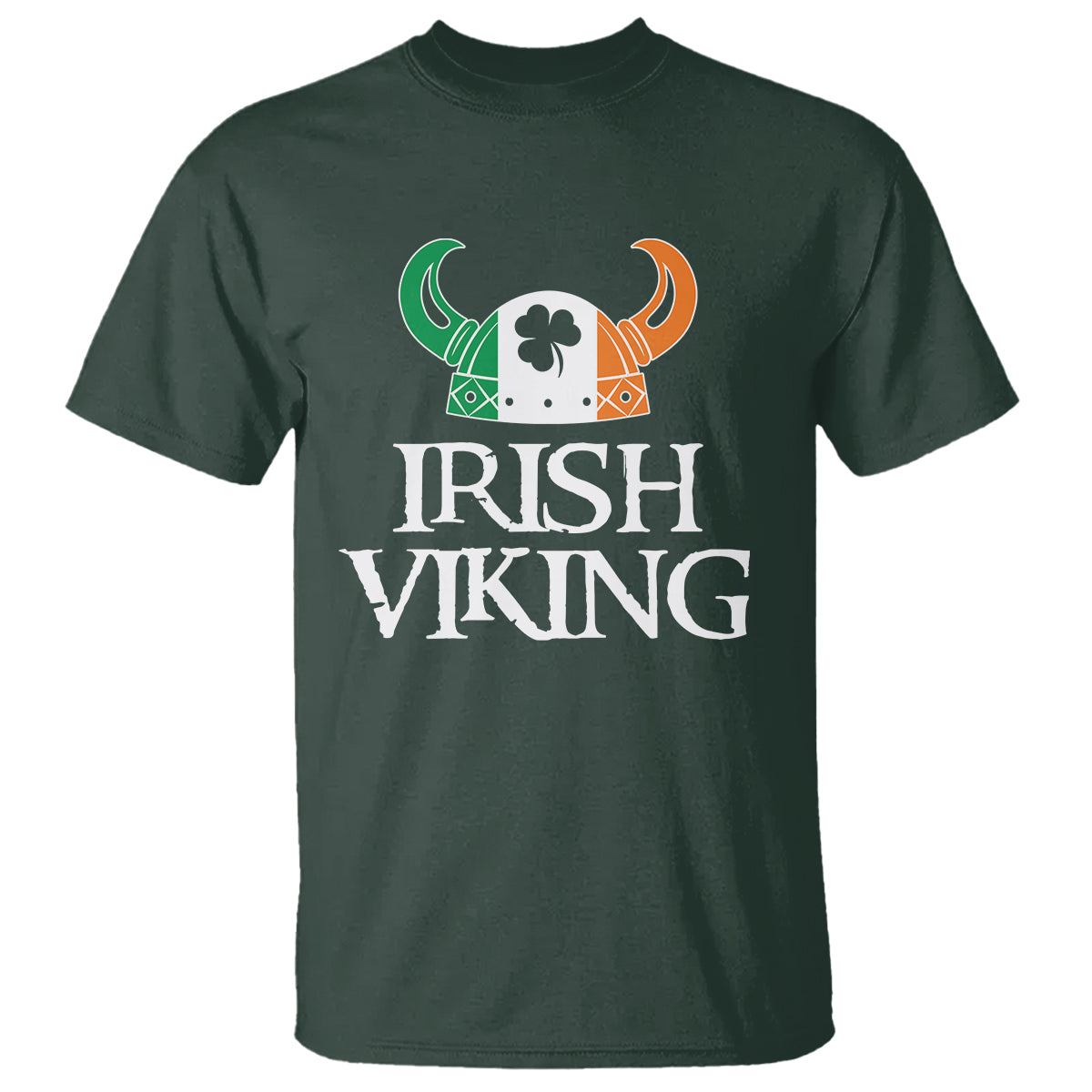 st-patricks-day-t-shirt-irish-viking-helmet-lucky-shamrocks-ireland-flag