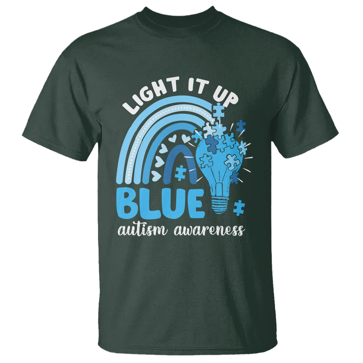 autism-awareness-t-shirt-light-it-up-blue-rainbow-puzzle-piece