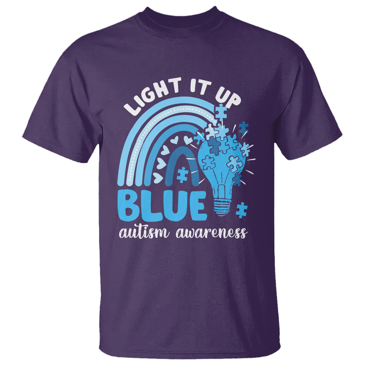 autism-awareness-t-shirt-light-it-up-blue-rainbow-puzzle-piece