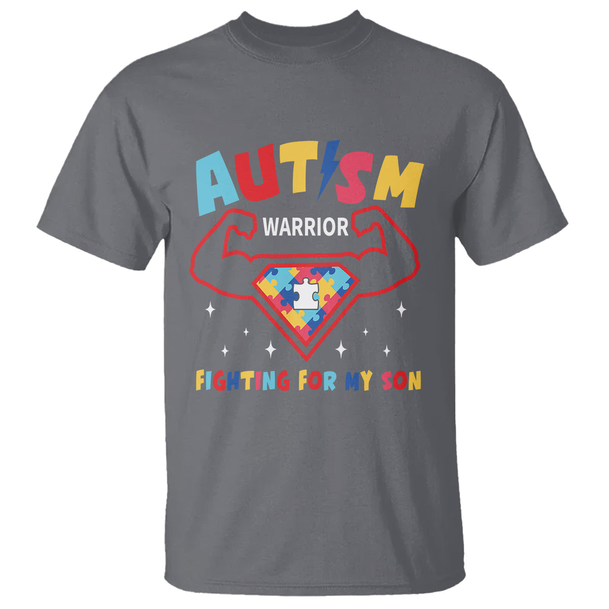 autism-warrior-superhero-fighting-for-my-son-mom-dad-parents-t-shirt