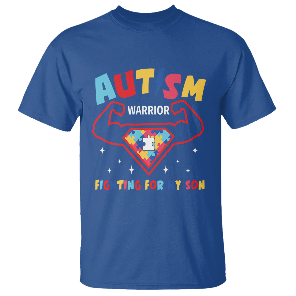 autism-warrior-superhero-fighting-for-my-son-mom-dad-parents-t-shirt