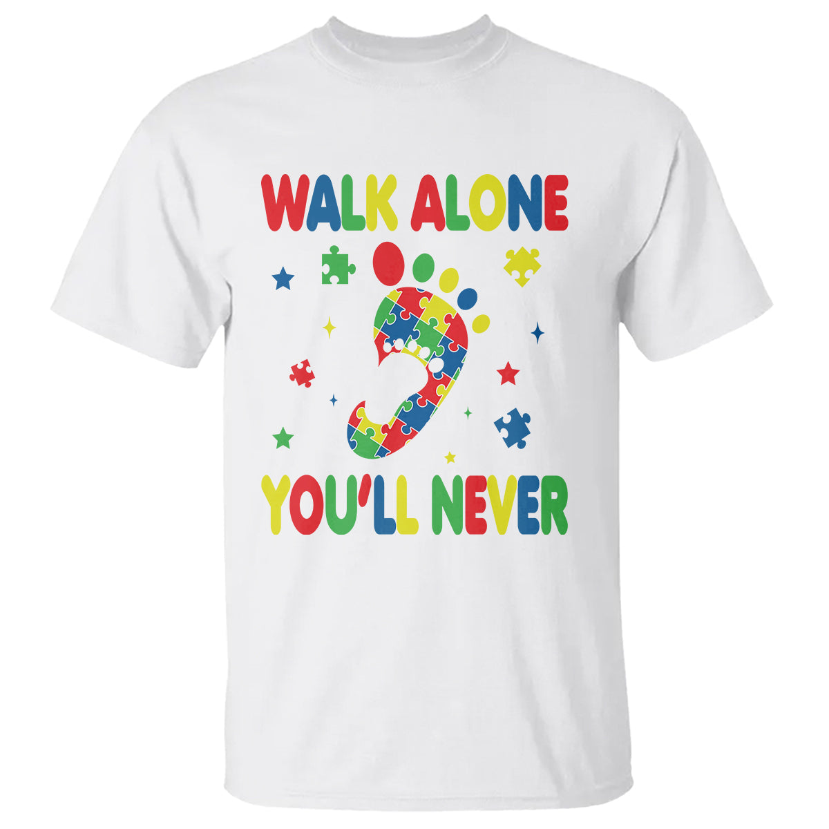 autism-awareness-t-shirt-youll-never-walk-alone-dad-mom-parents-support