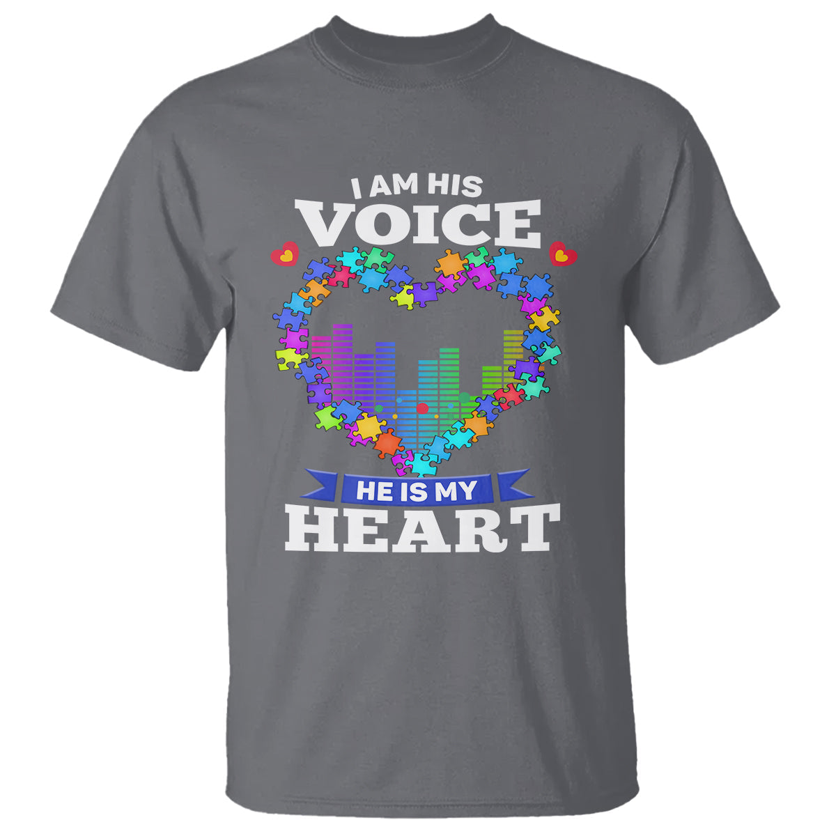 autism-awareness-t-shirt-i-am-his-voice-he-is-my-heart-mom-dad-parents-support