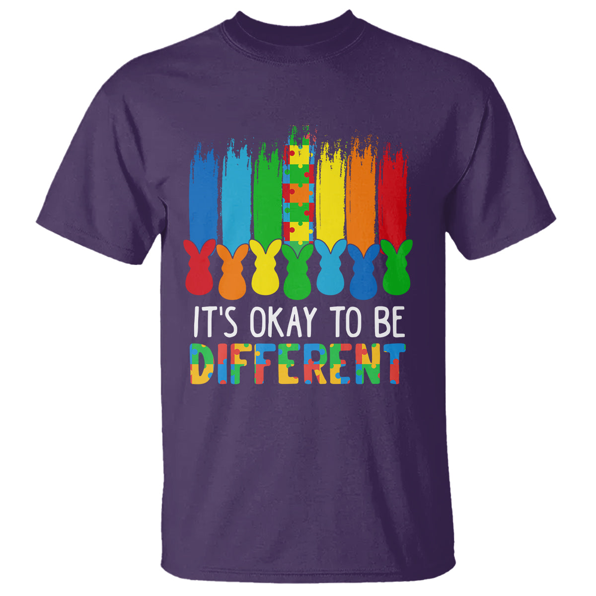autism-awareness-t-shirt-its-ok-to-be-different-puzzle-easter-bunny