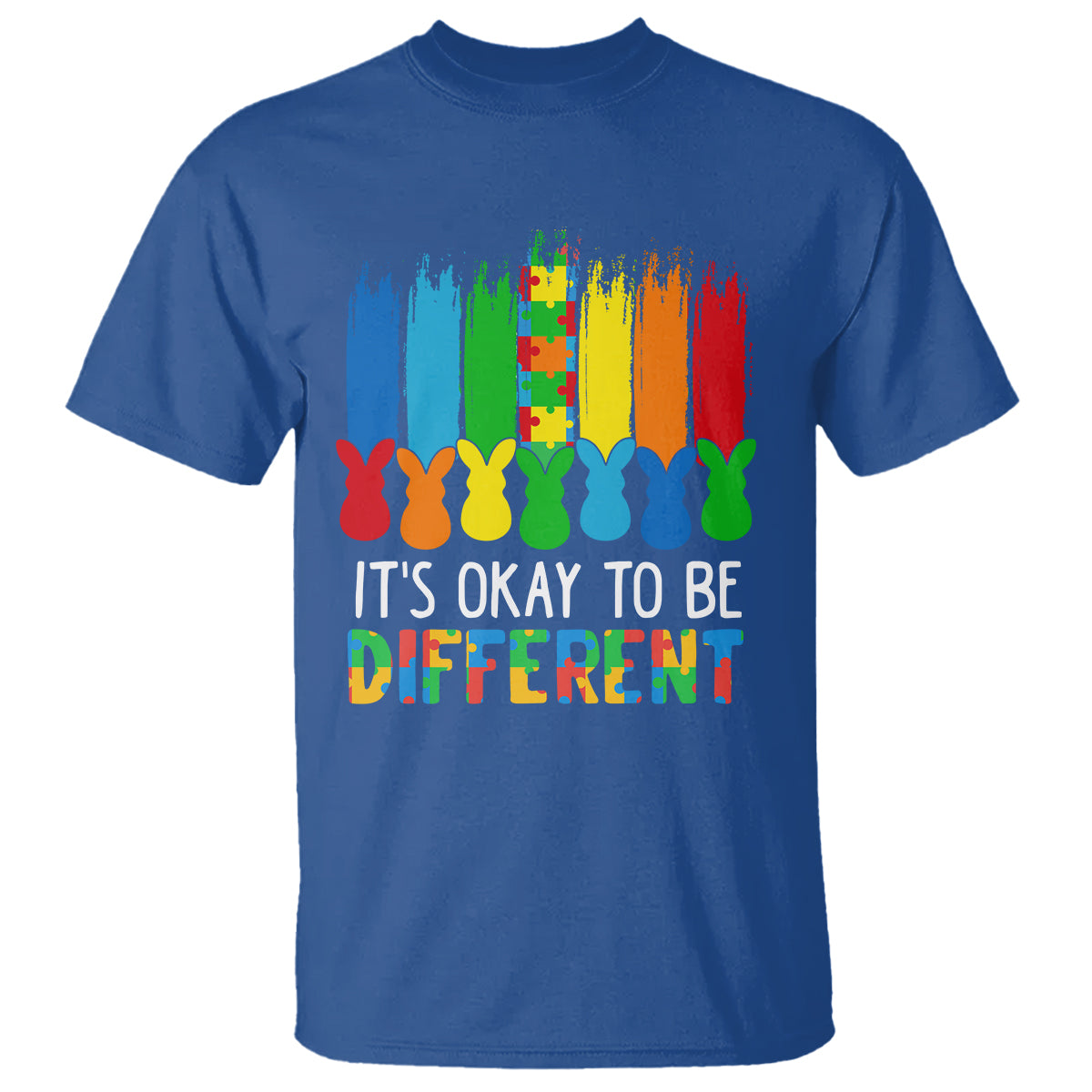 autism-awareness-t-shirt-its-ok-to-be-different-puzzle-easter-bunny