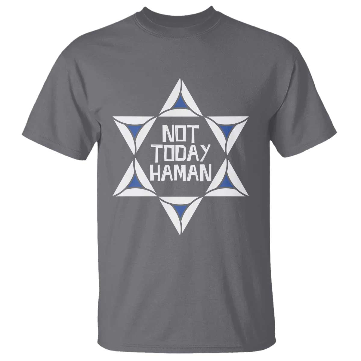 not-today-haman-purim-t-shirt-hamantash-jewish-star-of-david