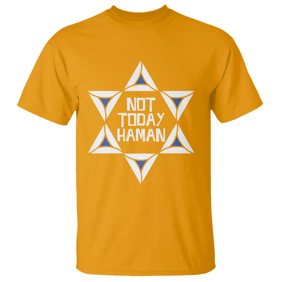 not-today-haman-purim-t-shirt-hamantash-jewish-star-of-david