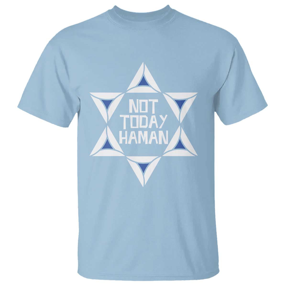 not-today-haman-purim-t-shirt-hamantash-jewish-star-of-david