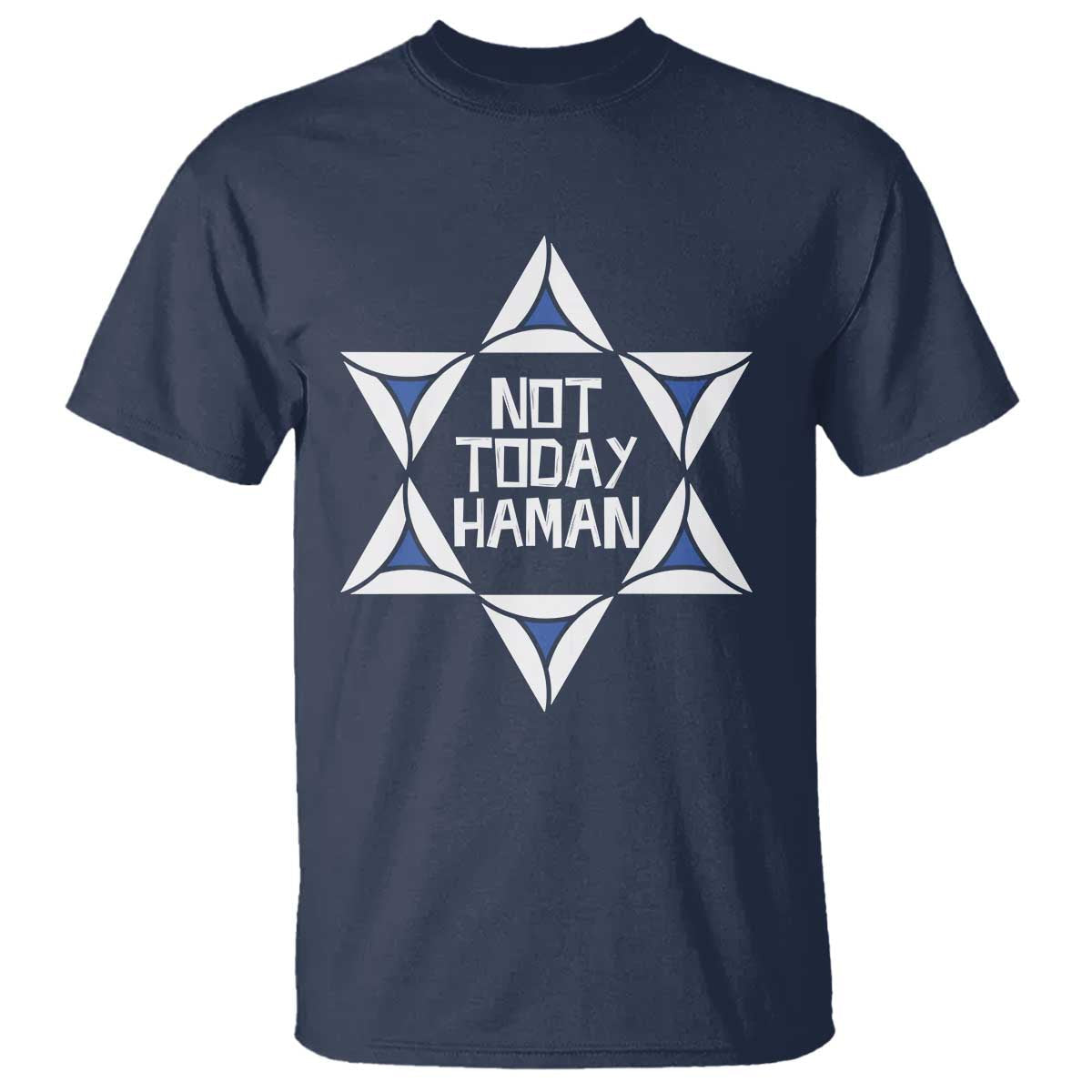 not-today-haman-purim-t-shirt-hamantash-jewish-star-of-david
