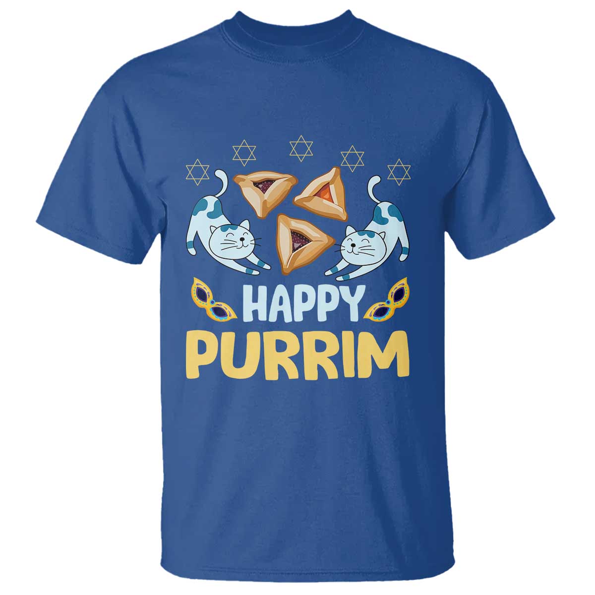 purim-cat-t-shirt-happy-purrim-hamantash-jewish-star-of-david
