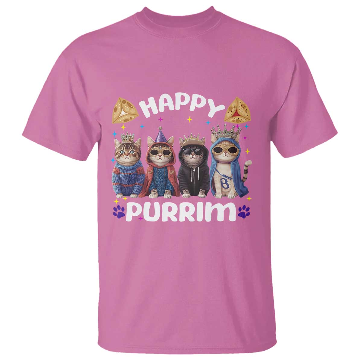 purim-cat-t-shirt-happy-purrim-hamantash-cute-cat-costume