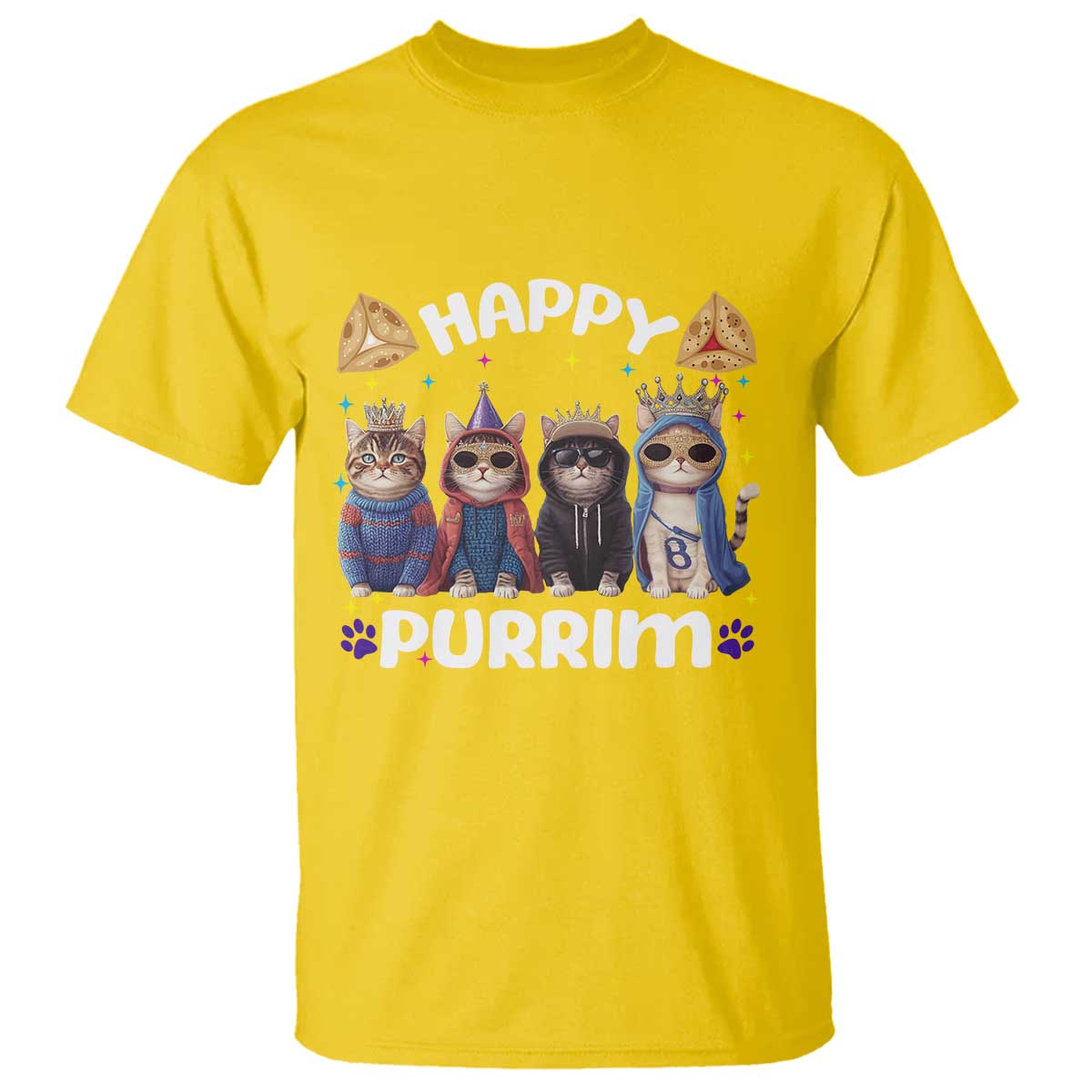 purim-cat-t-shirt-happy-purrim-hamantash-cute-cat-costume