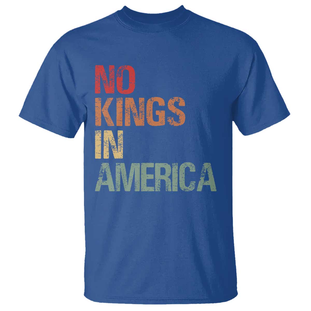 retro-no-kings-in-america-t-shirt