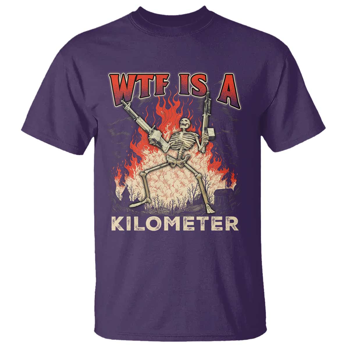 wtf-is-a-kilometer-t-shirt-funny-skeleton-american-joke-patriotic
