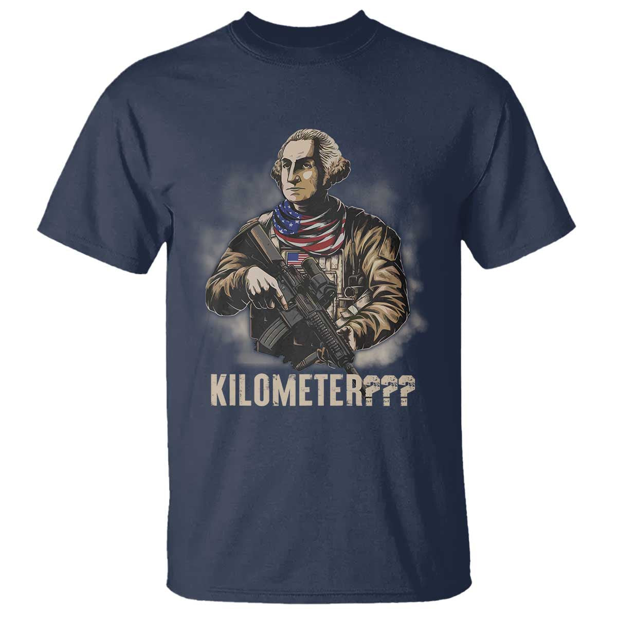 funny-george-washington-t-shirt-patriotic-what-is-a-kilometer-4th-of-july