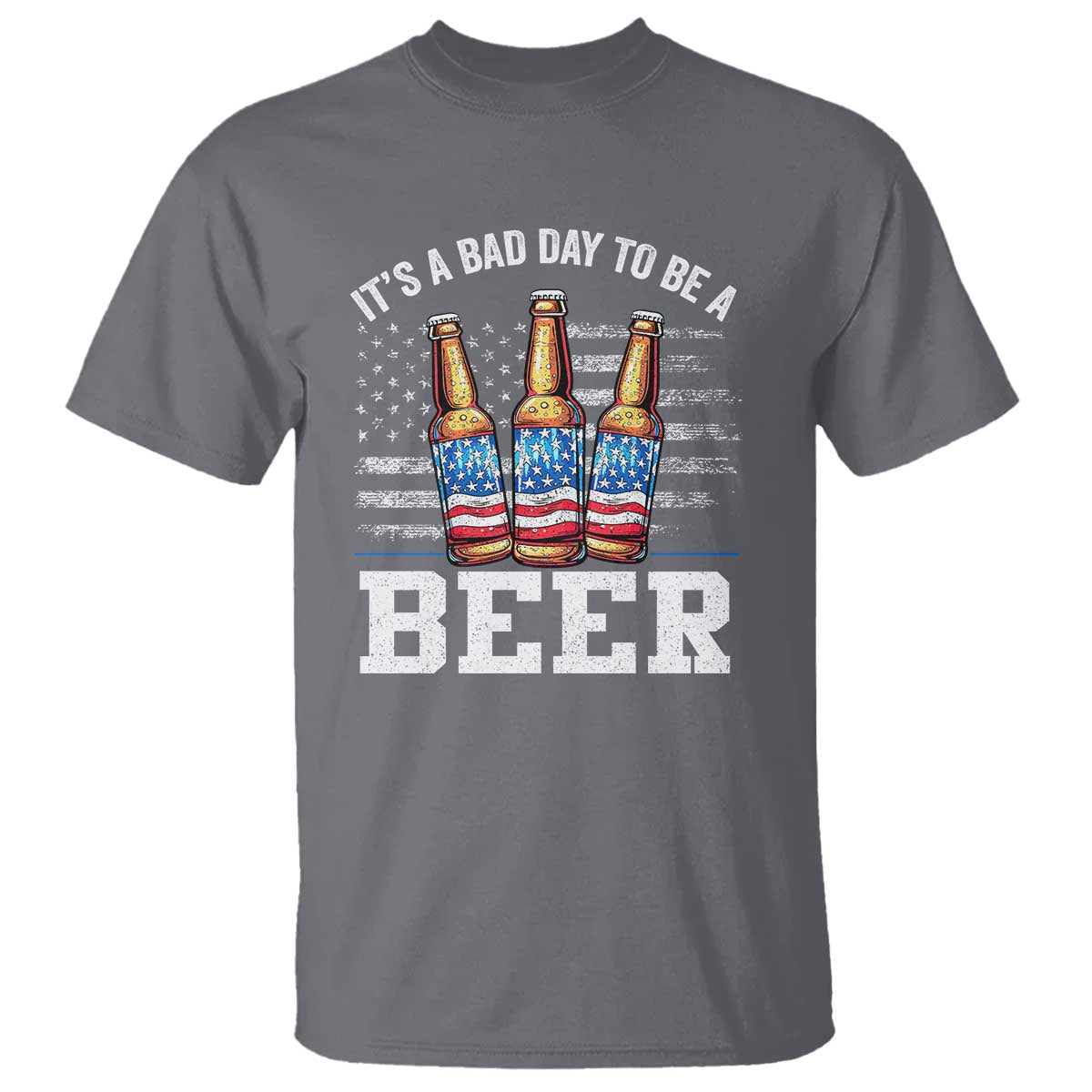 funny-american-drinking-t-shirt-its-a-bad-day-to-be-a-beer-4th-of-july