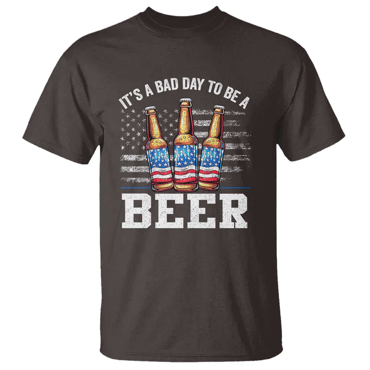 funny-american-drinking-t-shirt-its-a-bad-day-to-be-a-beer-4th-of-july