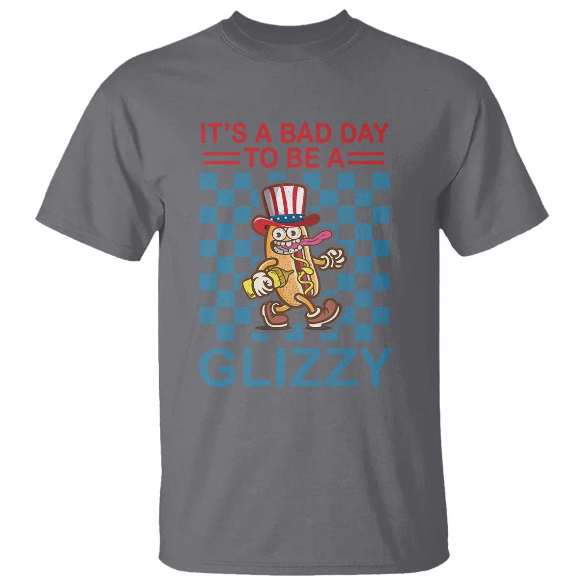 funny-4th-of-july-t-shirt-its-a-bad-day-to-be-a-glizzy-hot-dog