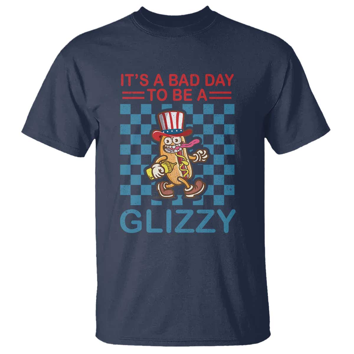 funny-4th-of-july-t-shirt-its-a-bad-day-to-be-a-glizzy-hot-dog