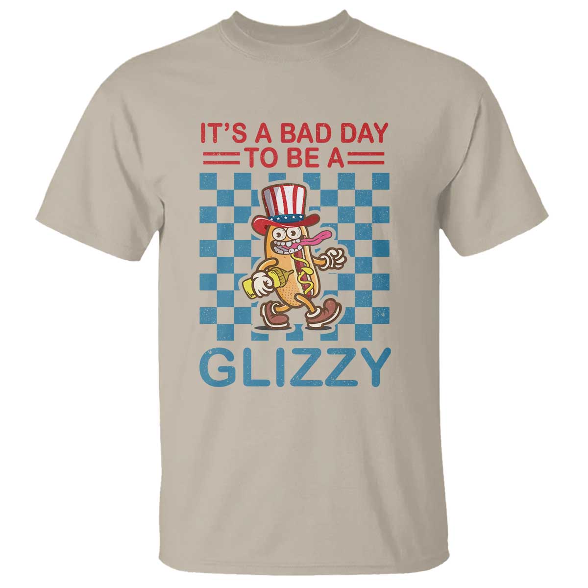 funny-4th-of-july-t-shirt-its-a-bad-day-to-be-a-glizzy-hot-dog