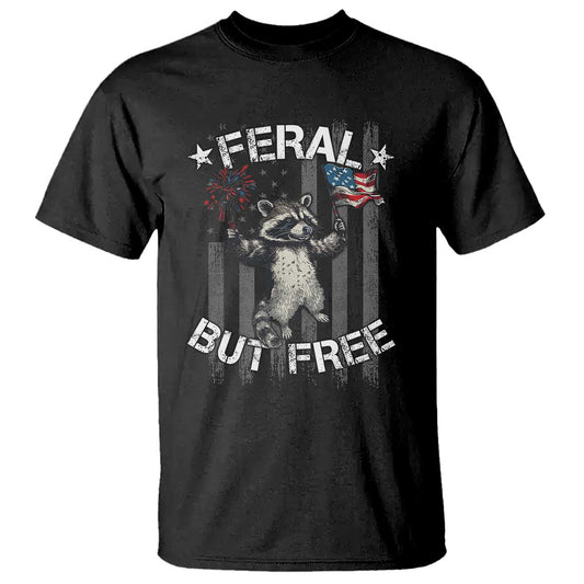 funny-4th-of-july-t-shirt-feral-but-free-raccoon-american-flag