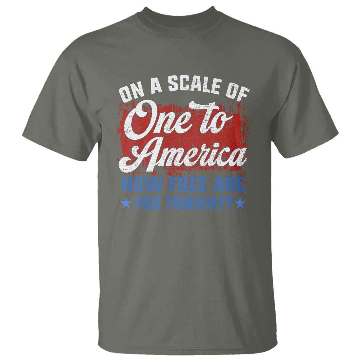 funny-4th-of-july-t-shirt-on-a-scale-of-one-to-america-how-free-are-you-tonight