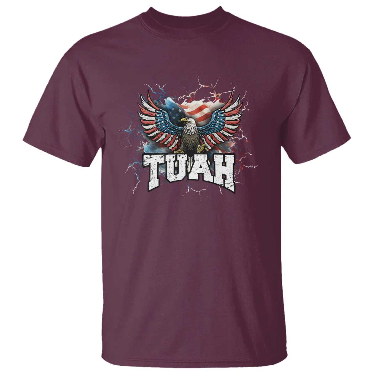 hawk-tuah-cool-america-ealge-t-shirt