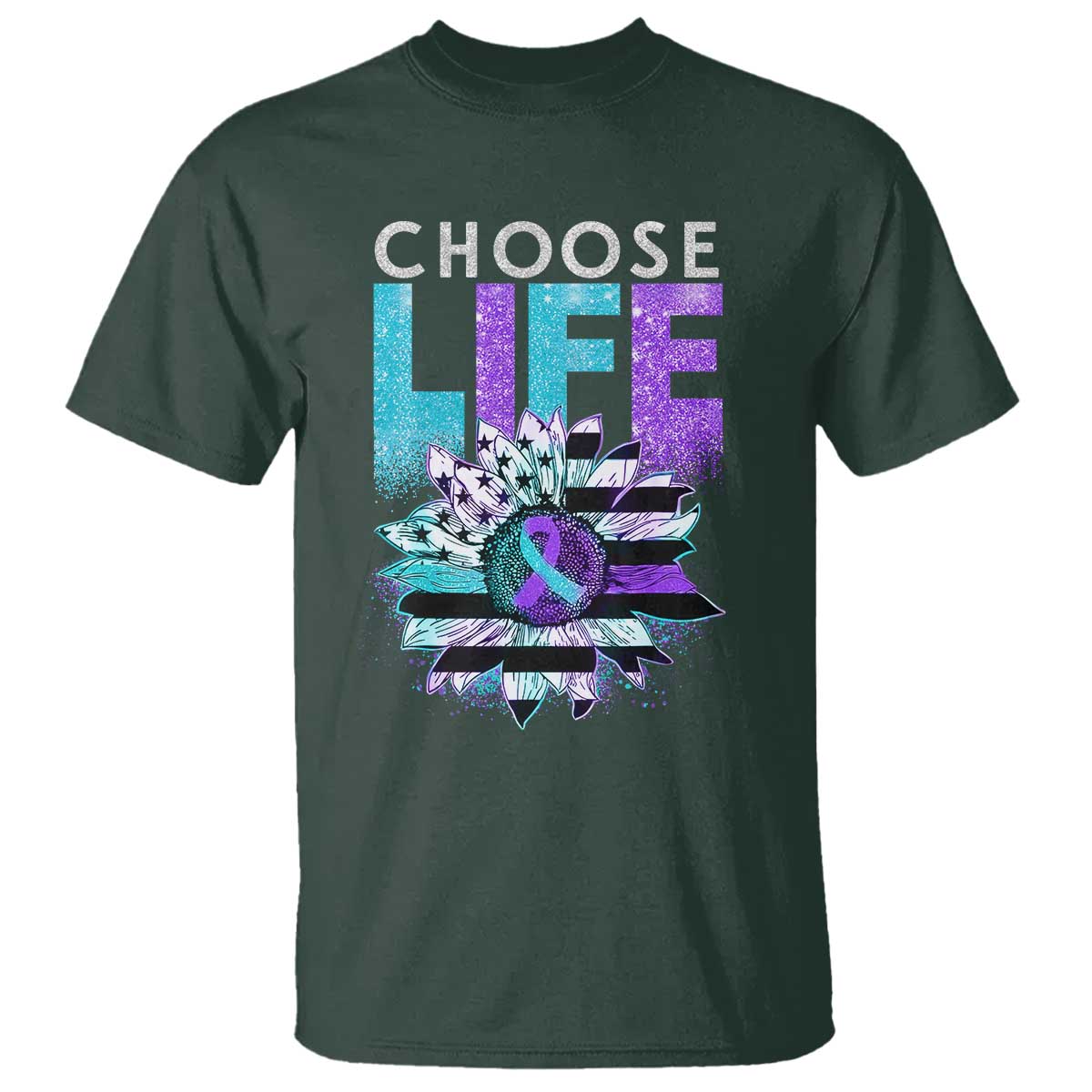 suicide-prevention-t-shirt-choose-life-sunflower-american-flag