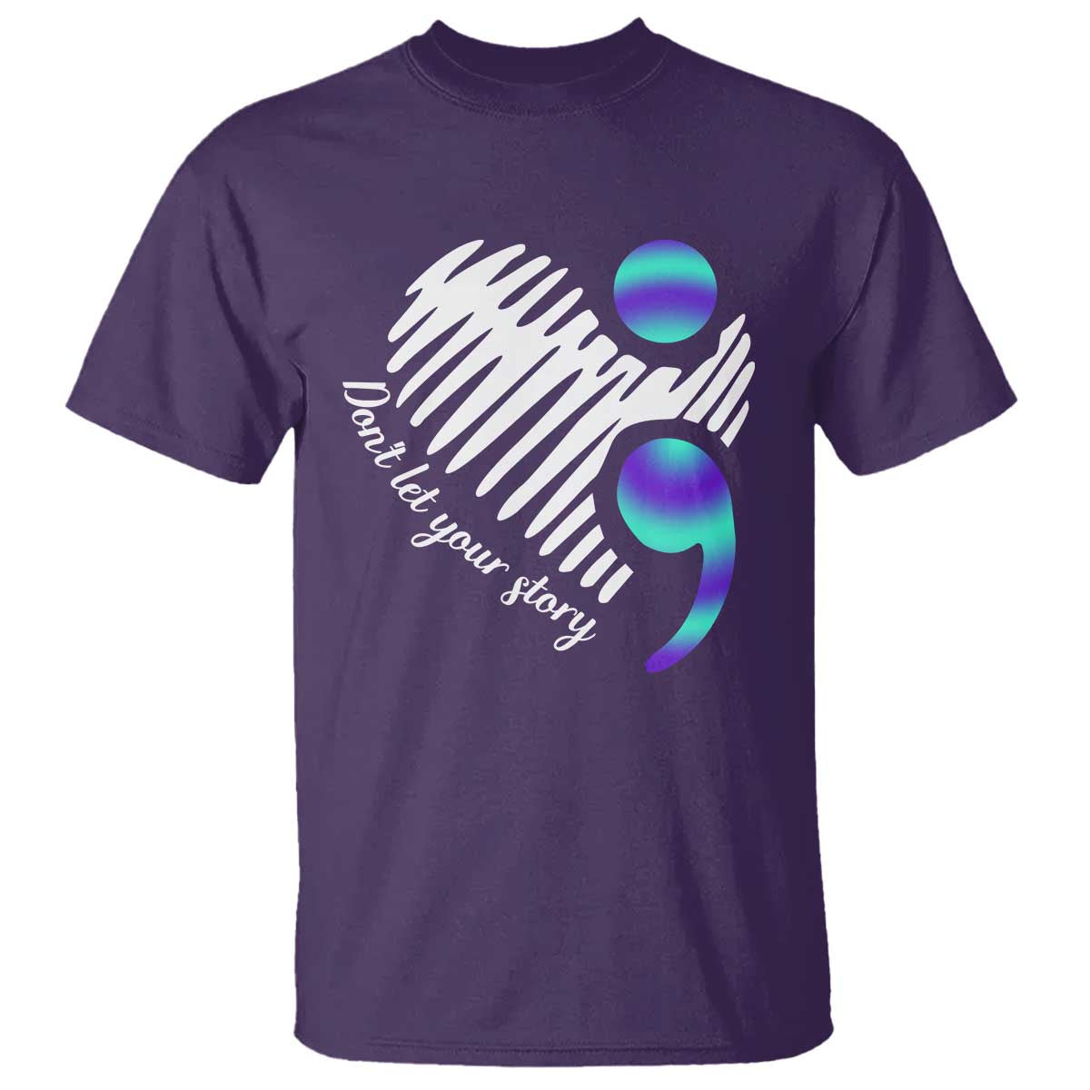Suicide Prevention T Shirt Don't Let Your Story End