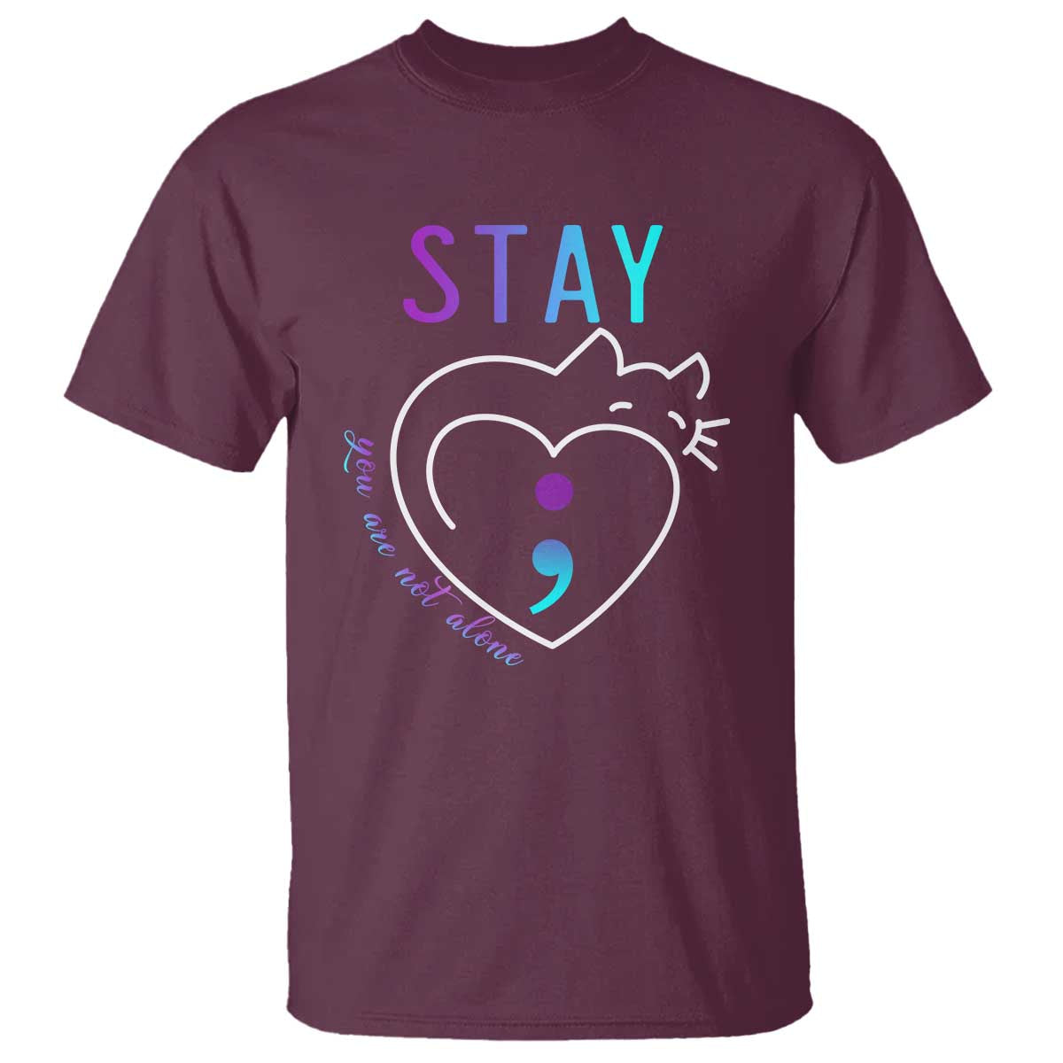 suicide-prevention-cat-lover-t-shirt-you-are-not-alone-cute-cats-stay-semicolon