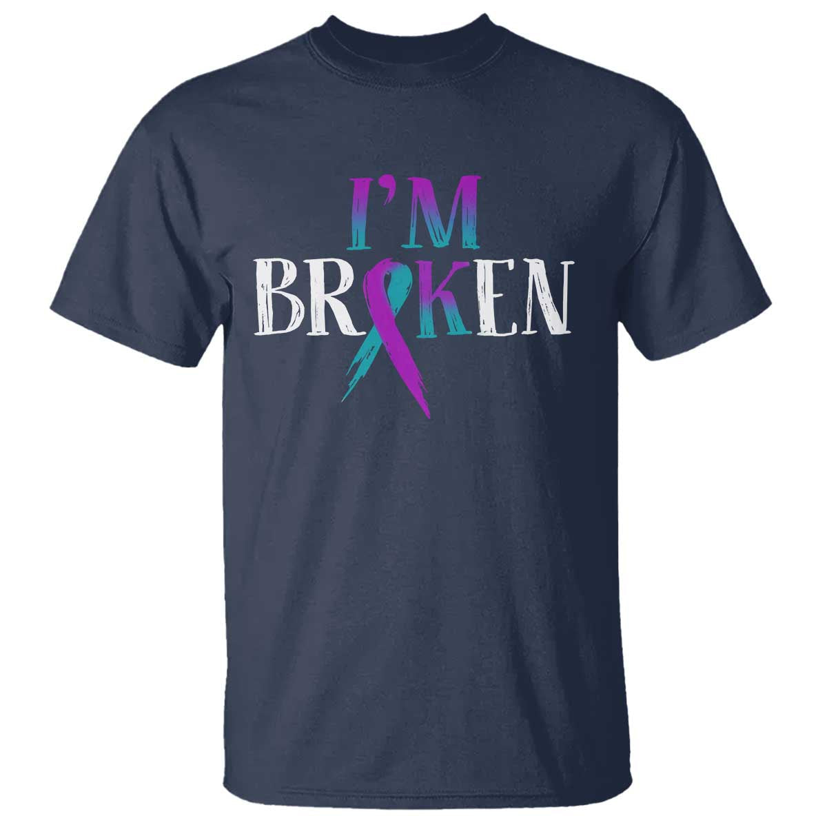 suicide-prevention-t-shirt-im-ok-broken-teal-and-purple-ribbon