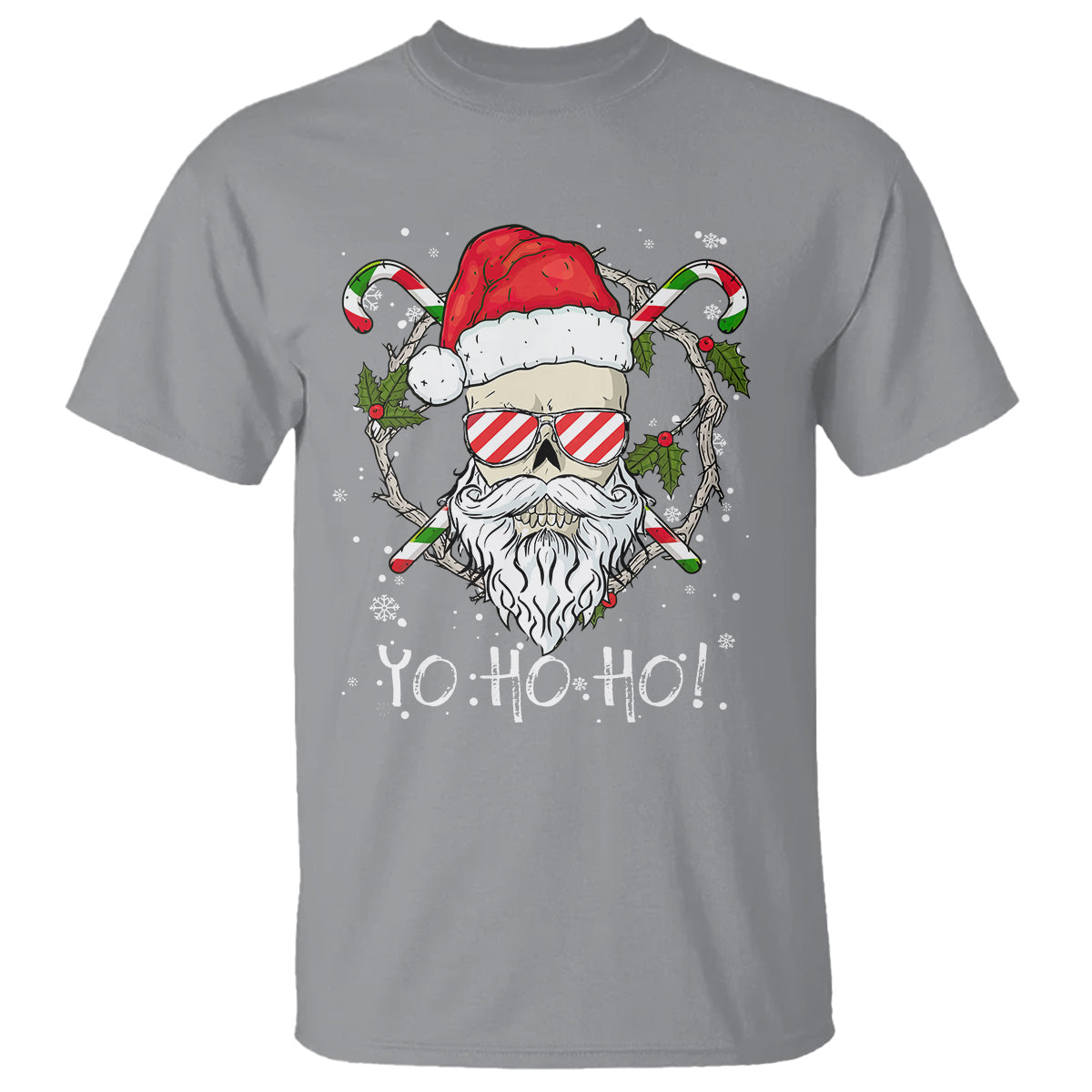 christmas-t-shirt-skull-santa-beard-sunglass-candy-cane