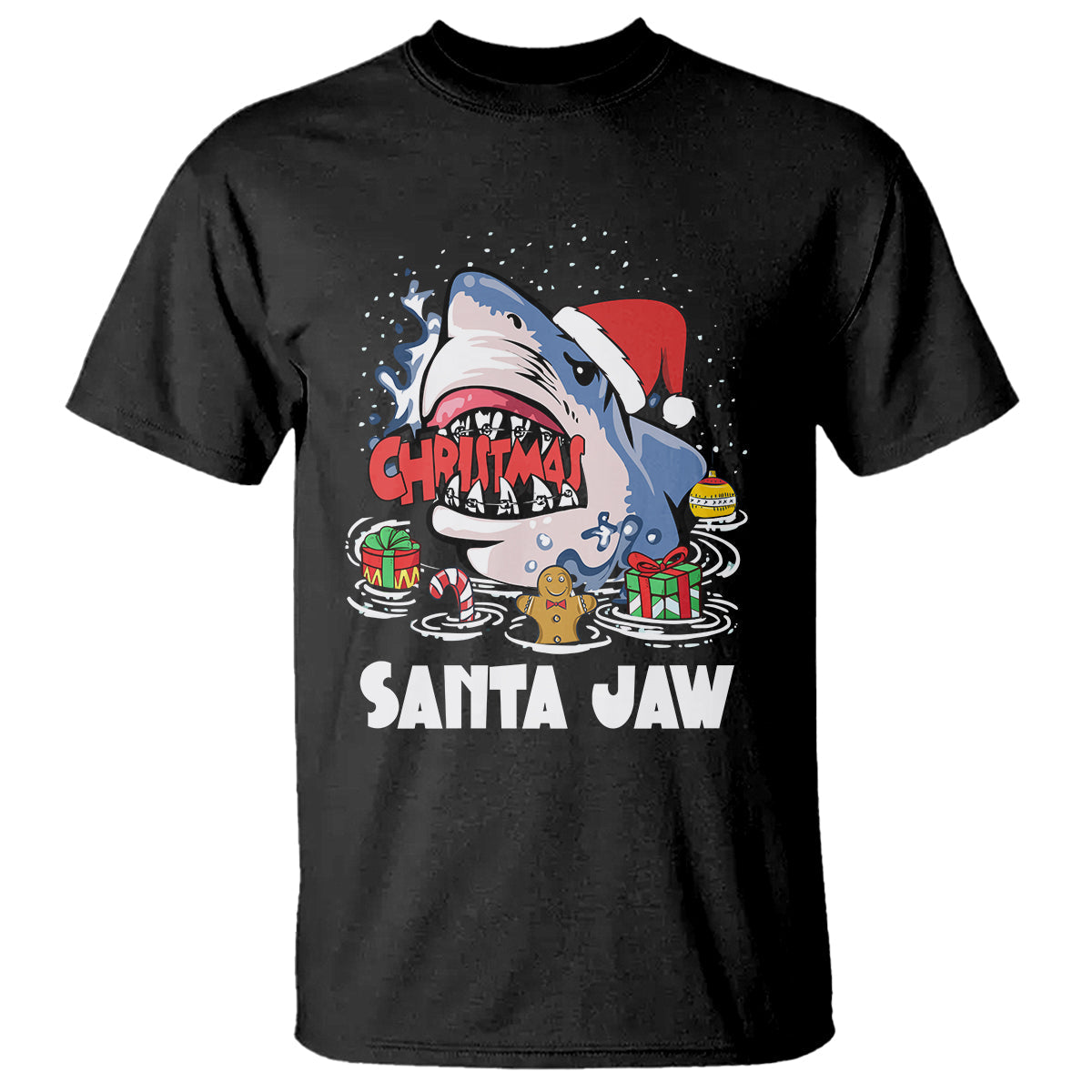 santa-jaws-shark-christmas-at-the-beach-t-shirt