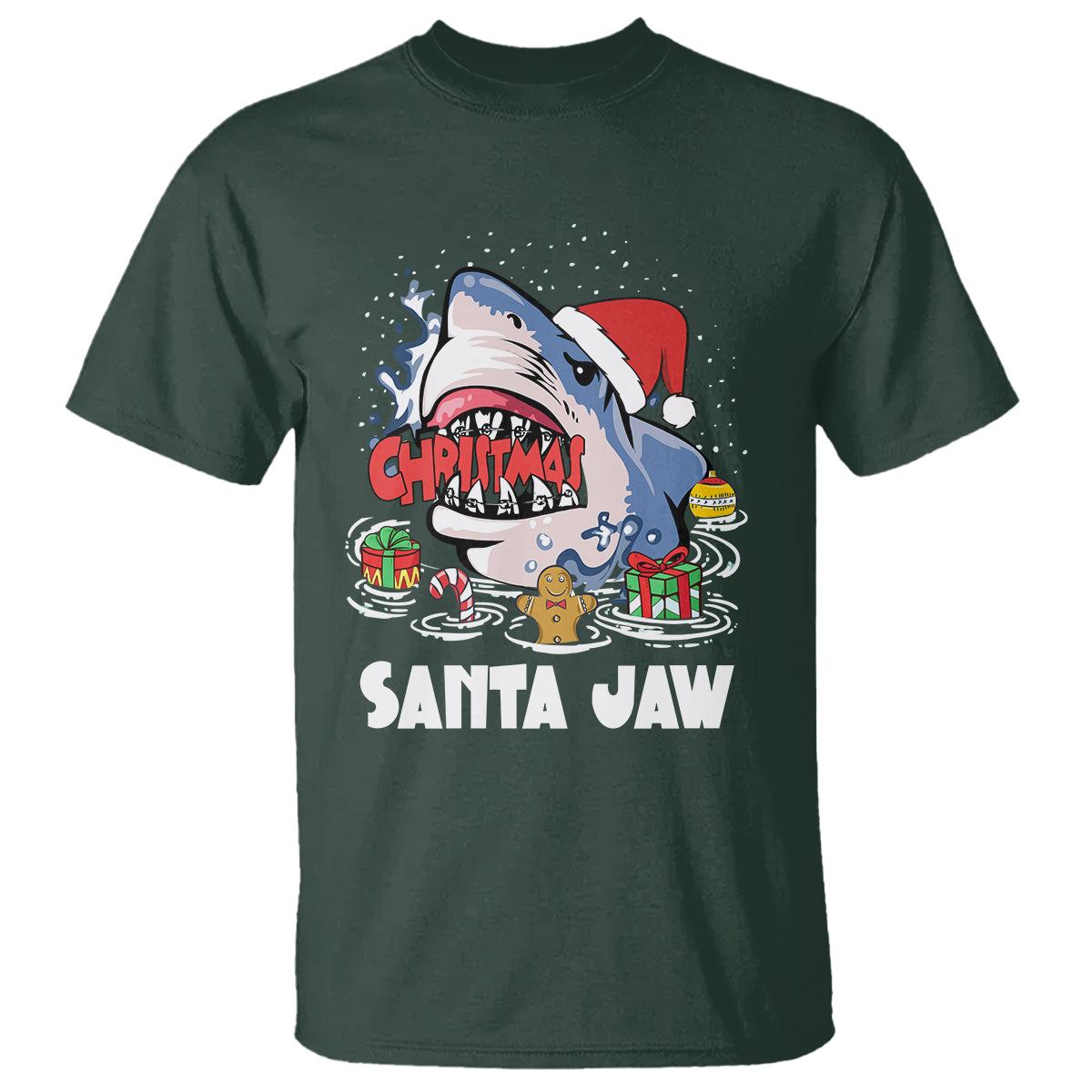 santa-jaws-shark-christmas-at-the-beach-t-shirt