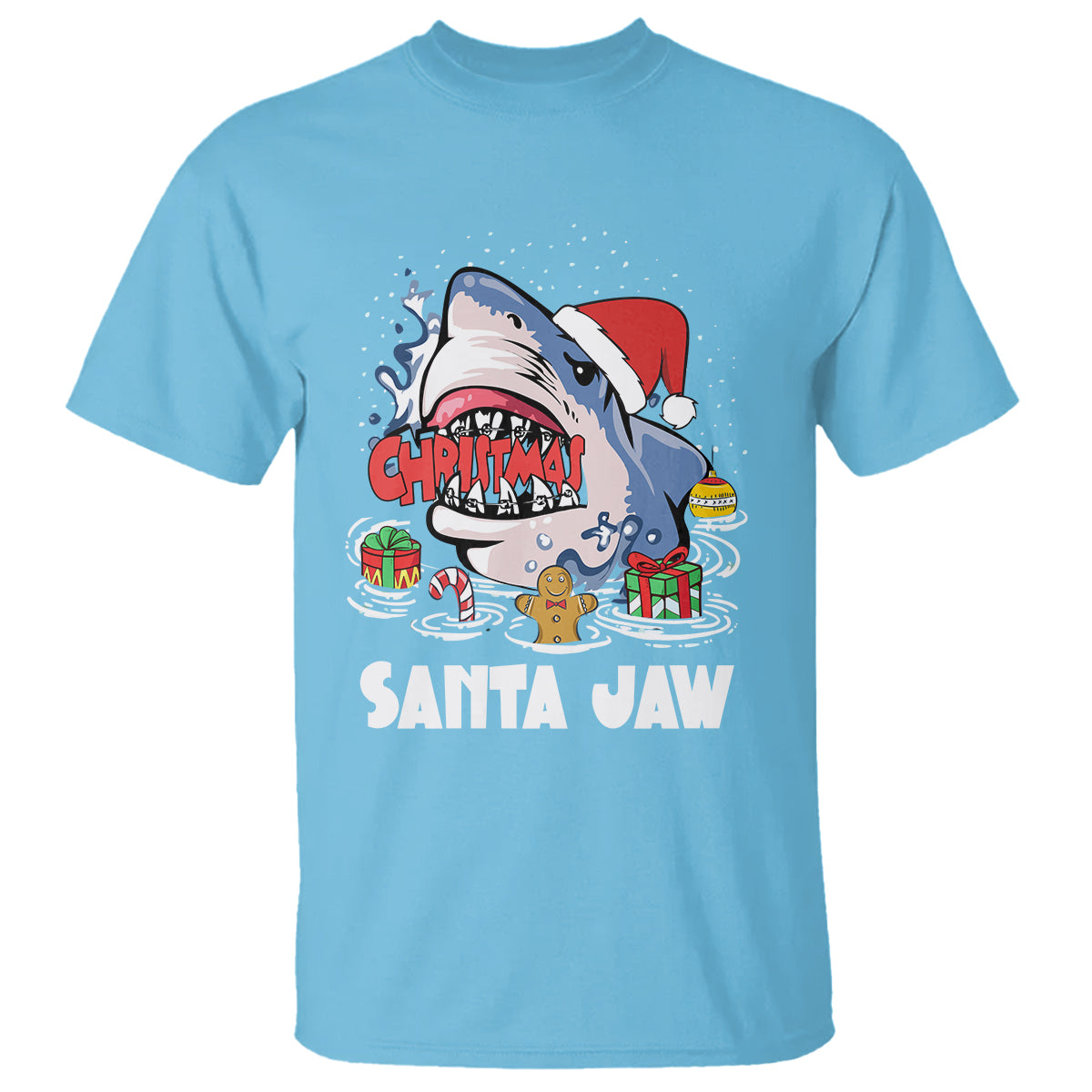 santa-jaws-shark-christmas-at-the-beach-t-shirt